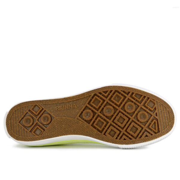 Tênis Casual Slip On Verde Tecido - Imagem 5