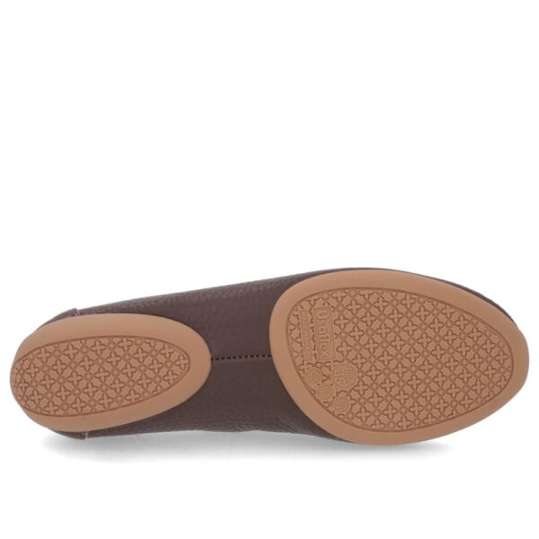Mocassim Chocolate Couro Enfeite Laço - Imagem 10