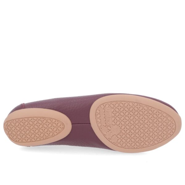 Mocassim Roxo Couro Enfeite Corrente - Imagem 10