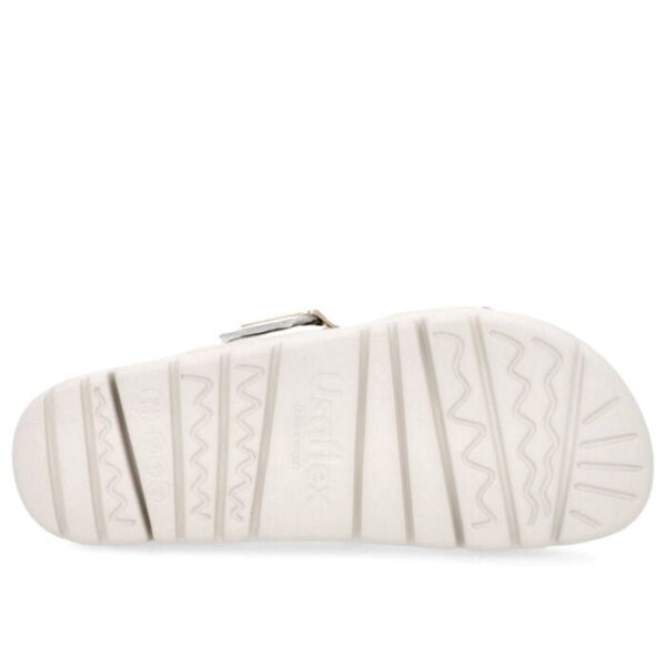 Slide Birken Branca Couro Fivela - Imagem 9