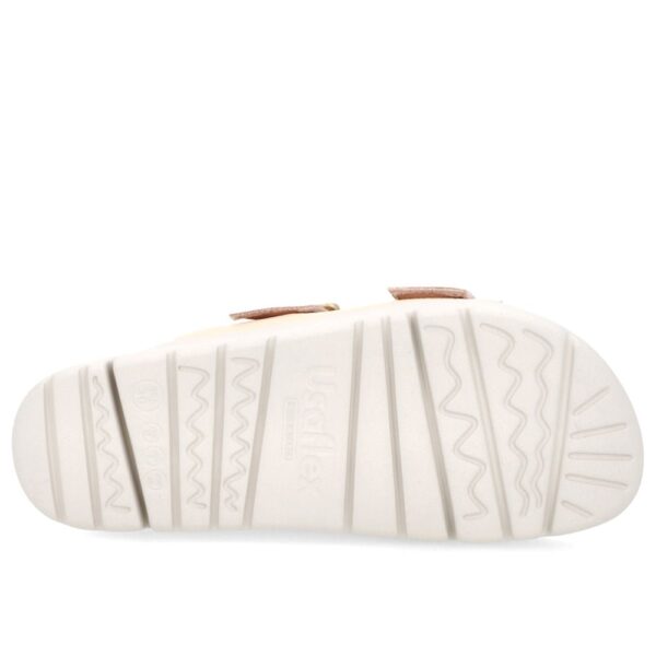 Slide Birken Laranja Claro Couro Fivela - Imagem 10