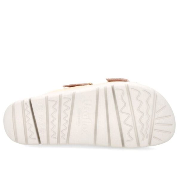 Slide Birken Laranja Claro Couro Fivela - Imagem 9