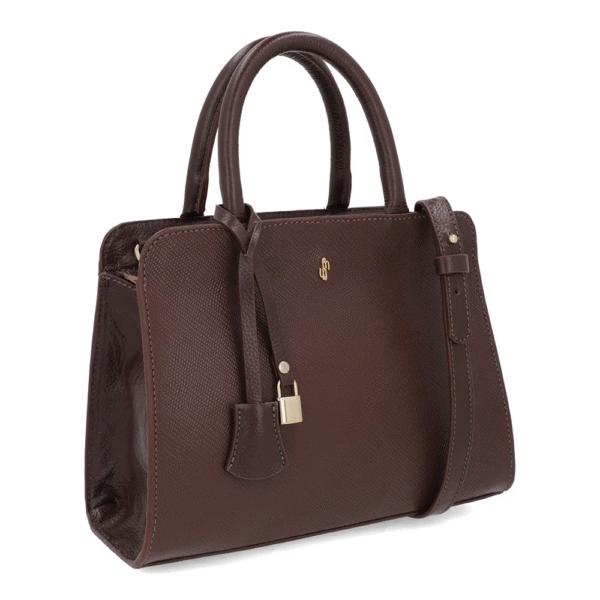 Bolsa Tote Couro Marrom - Imagem 4