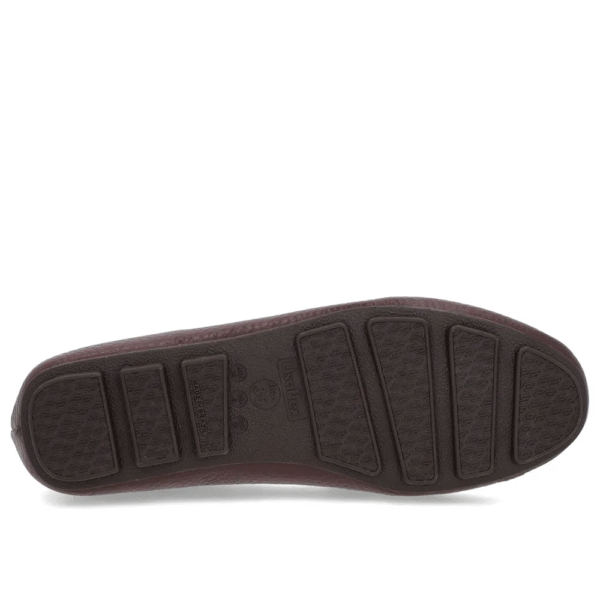 Loafer Marrom Couro Textura Bridão - Imagem 10