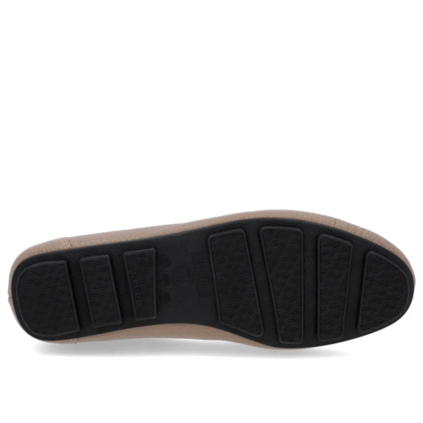 Loafer Marrom Claro Couro Costuras - Imagem 9