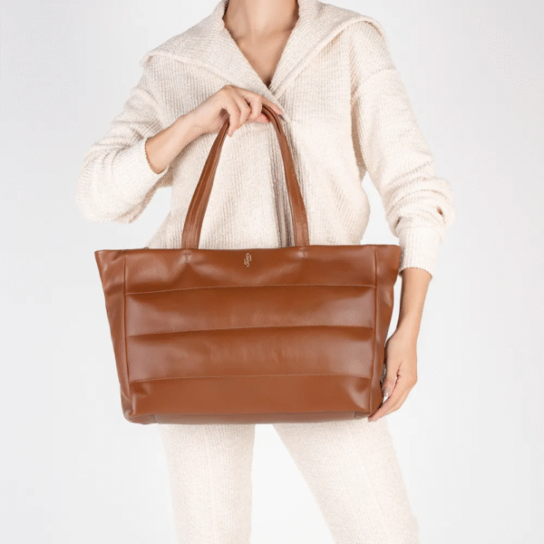 Bolsa Shopper Couro Marrom Comfy - Imagem 10