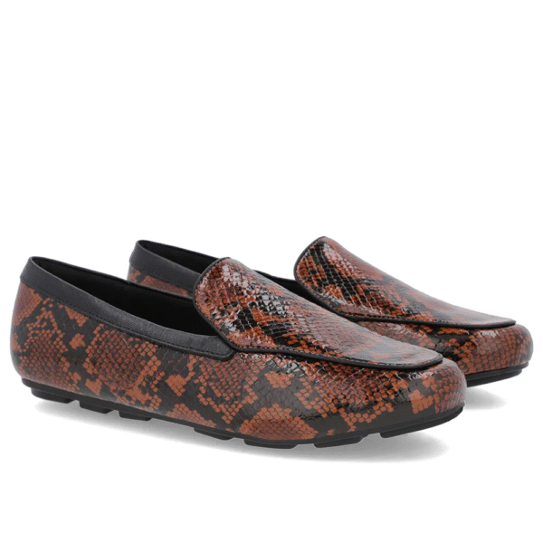 Loafer Animal Print Bico Redondo - Imagem 4