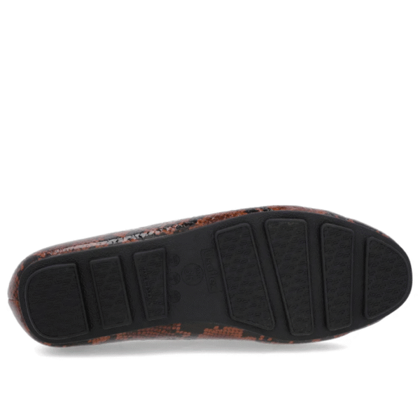 Loafer Animal Print Bico Redondo - Imagem 9