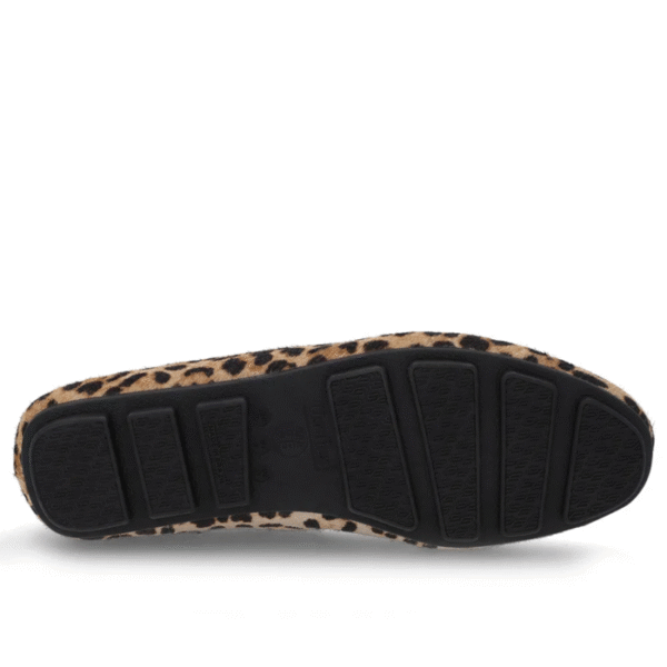 Loafer Pelo Animal Print Bico Redondo - Imagem 9