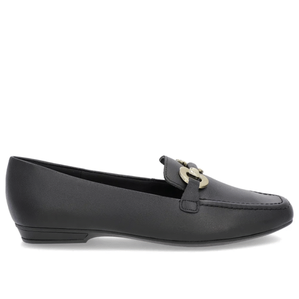 Loafer Preto Couro Bridão - Imagem 2