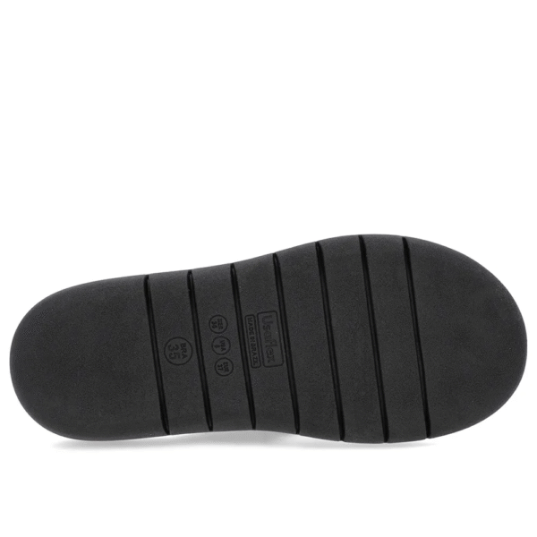 Chinelo Salto Rasteiro Tricot Preto - Imagem 10