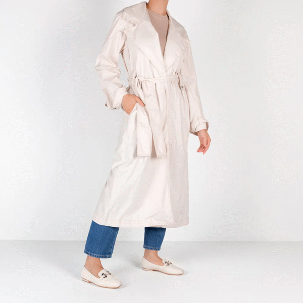 Loafer Branco Marfim Couro Bridão - Imagem 8