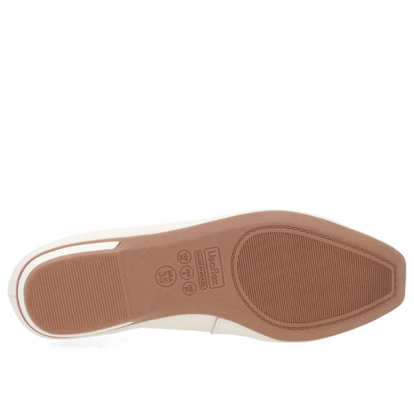 Loafer Branco Marfim Couro Bridão - Imagem 10
