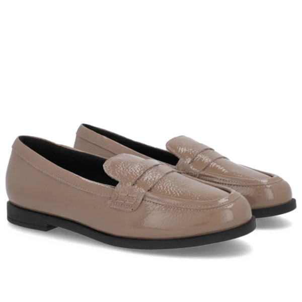 Mocassim Couro Marrom Claro Tira - Imagem 9